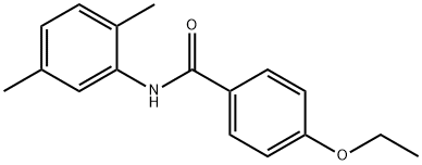 N-(2,5-dimethylphenyl)-4-ethoxybenzamide 구조식 이미지