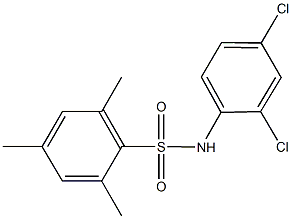 N-(2,4-dichlorophenyl)-2,4,6-trimethylbenzenesulfonamide Structure