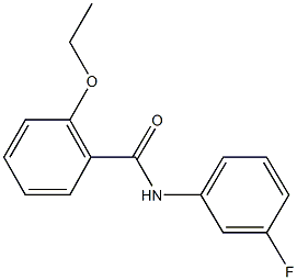 2-ethoxy-N-(3-fluorophenyl)benzamide 구조식 이미지