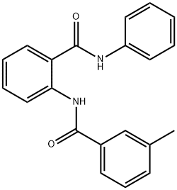 2-[(3-methylbenzoyl)amino]-N-phenylbenzamide Structure