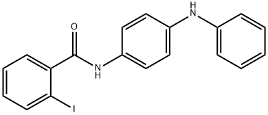 N-(4-anilinophenyl)-2-iodobenzamide Structure