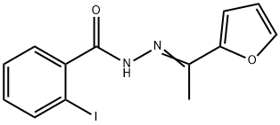 N'-[1-(2-furyl)ethylidene]-2-iodobenzohydrazide 구조식 이미지