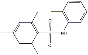 N-(2-iodophenyl)-2,4,6-trimethylbenzenesulfonamide Structure