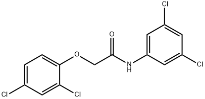 2-(2,4-dichlorophenoxy)-N-(3,5-dichlorophenyl)acetamide Structure