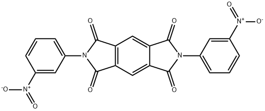2,6-Bis(3-nitrophenyl)benzo[1,2-c:4,5-c']dipyrrole-1,3,5,7(2H,6H)-tetrone 구조식 이미지