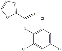 2,4,6-trichlorophenyl 2-furoate Structure