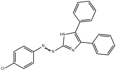 2-[(4-chlorophenyl)diazenyl]-4,5-diphenyl-1H-imidazole Structure