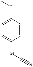 4-methoxyphenyl selenocyanate 구조식 이미지