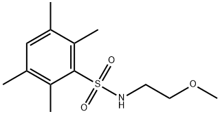 N-(2-methoxyethyl)-2,3,5,6-tetramethylbenzenesulfonamide Structure