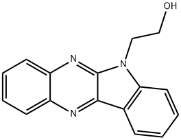 2-(6H-indolo[2,3-b]quinoxalin-6-yl)ethanol Structure