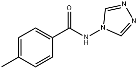 4-methyl-N-(4H-1,2,4-triazol-4-yl)benzamide Structure