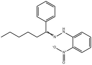 1-phenyl-1-hexanone {2-nitrophenyl}hydrazone 구조식 이미지