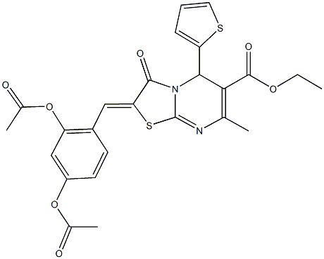 ethyl ro-5H-[1,3]thiazolo[3,2-a]pyrimidine-6-carboxylate 구조식 이미지