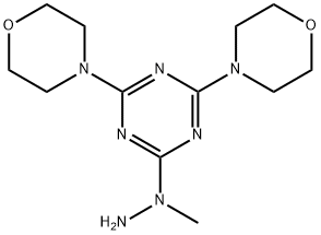 2-(1-methylhydrazino)-4,6-di(4-morpholinyl)-1,3,5-triazine 구조식 이미지