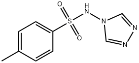 4-methyl-N-(4H-1,2,4-triazol-4-yl)benzenesulfonamide 구조식 이미지