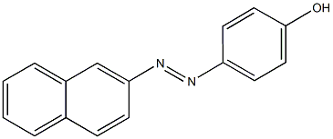 4-(2-naphthyldiazenyl)phenol 구조식 이미지