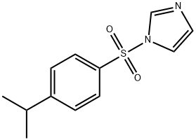 1-[(4-isopropylphenyl)sulfonyl]-1H-imidazole 구조식 이미지