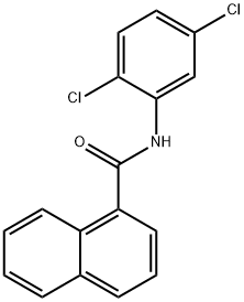 N-(2,5-dichlorophenyl)-1-naphthamide Structure