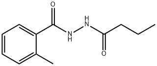 N'-butyryl-2-methylbenzohydrazide 구조식 이미지