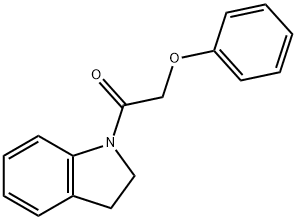 1-(phenoxyacetyl)indoline Structure