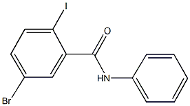 5-bromo-2-iodo-N-phenylbenzamide Structure