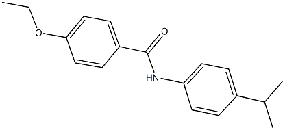 4-ethoxy-N-(4-isopropylphenyl)benzamide Structure