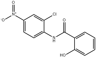 N-{2-chloro-4-nitrophenyl}-2-hydroxybenzamide 구조식 이미지