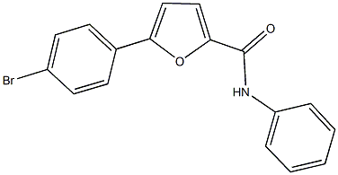 5-(4-bromophenyl)-N-phenyl-2-furamide Structure
