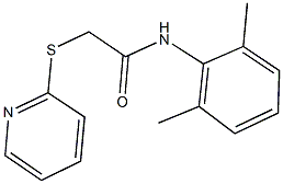 N-(2,6-dimethylphenyl)-2-(2-pyridinylsulfanyl)acetamide Structure