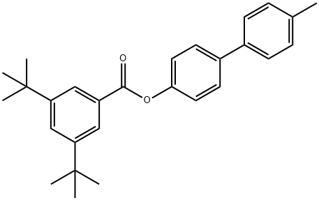 4'-methyl[1,1'-biphenyl]-4-yl 3,5-ditert-butylbenzoate Structure