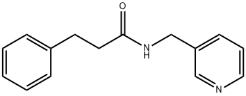 3-phenyl-N-(3-pyridinylmethyl)propanamide Structure