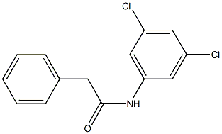 N-(3,5-dichlorophenyl)-2-phenylacetamide Structure