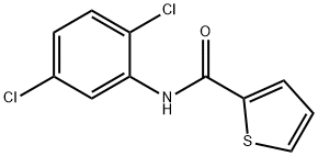 N-(2,5-dichlorophenyl)thiophene-2-carboxamide 구조식 이미지