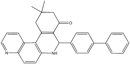 8-[1,1'-biphenyl]-4-yl-11,11-dimethyl-8,10,11,12-tetrahydrobenzo[a][4,7]phenanthrolin-9(7H)-one Structure