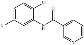 N-(2,5-dichlorophenyl)nicotinamide 구조식 이미지