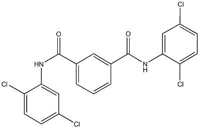 N~1~,N~3~-bis(2,5-dichlorophenyl)isophthalamide 구조식 이미지