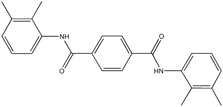 N~1~,N~4~-bis(2,3-dimethylphenyl)terephthalamide 구조식 이미지