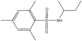 N-(sec-butyl)-2,4,6-trimethylbenzenesulfonamide Structure