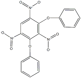 1,3,5-trinitro-2,4-diphenoxybenzene Structure