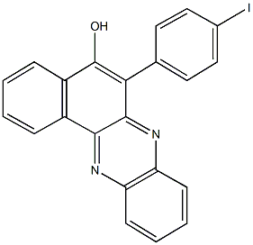 6-(4-iodophenyl)benzo[a]phenazin-5-ol Structure