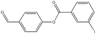 4-formylphenyl 3-iodobenzoate Structure