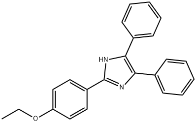 2-(4-ethoxyphenyl)-4,5-diphenyl-1H-imidazole Structure