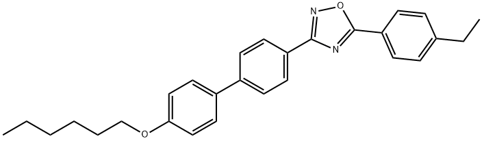 4'-[5-(4-ethylphenyl)-1,2,4-oxadiazol-3-yl][1,1'-biphenyl]-4-yl hexyl ether Structure
