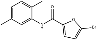5-bromo-N-(2,5-dimethylphenyl)-2-furamide 구조식 이미지