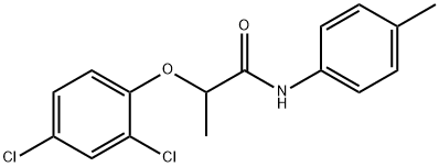 2-(2,4-dichlorophenoxy)-N-(4-methylphenyl)propanamide 구조식 이미지