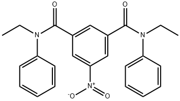 N~1~,N~3~-diethyl-5-nitro-N~1~,N~3~-diphenylisophthalamide 구조식 이미지