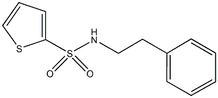 N-(2-phenylethyl)-2-thiophenesulfonamide Structure