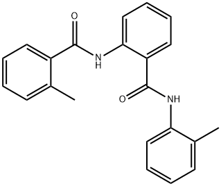 2-[(2-methylbenzoyl)amino]-N-(2-methylphenyl)benzamide Structure