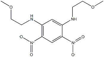 N~1~,N~3~-bis(2-methoxyethyl)-4,6-dinitro-1,3-benzenediamine 구조식 이미지