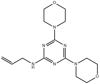 N-allyl-N-[4,6-di(4-morpholinyl)-1,3,5-triazin-2-yl]amine 구조식 이미지